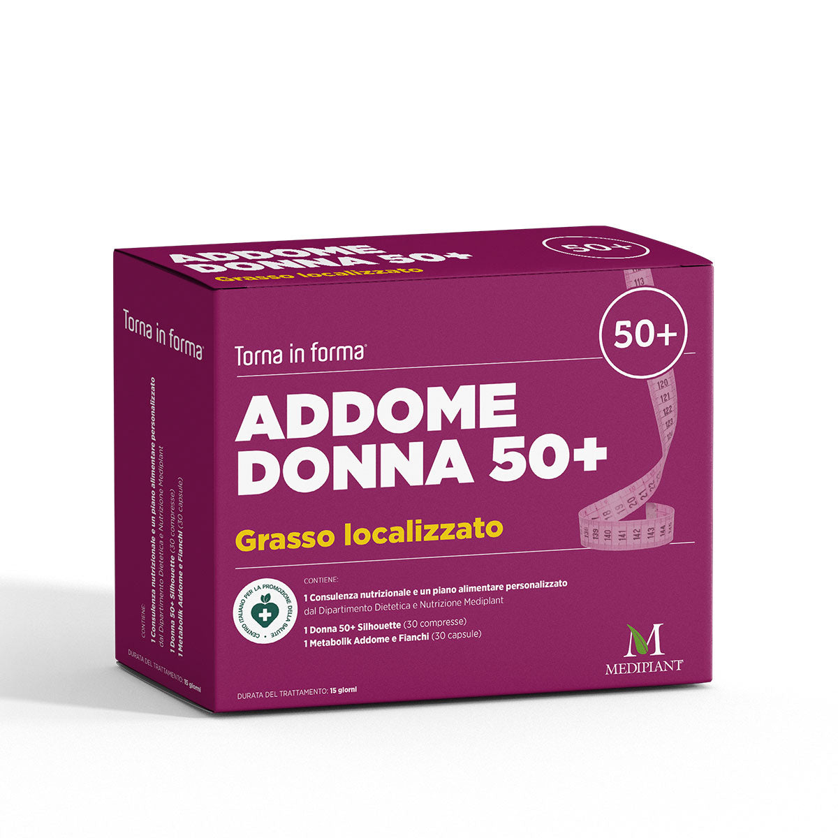 Addome donna 50+ - Grasso localizzato